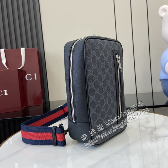 Gucci專櫃古馳最新款男士腰包胸包挎包 jh2720型號:  478325